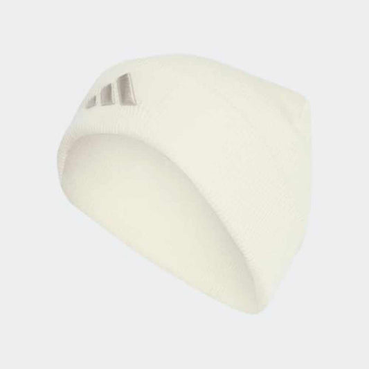 Adidas New Logo Cuff Beanie Beige