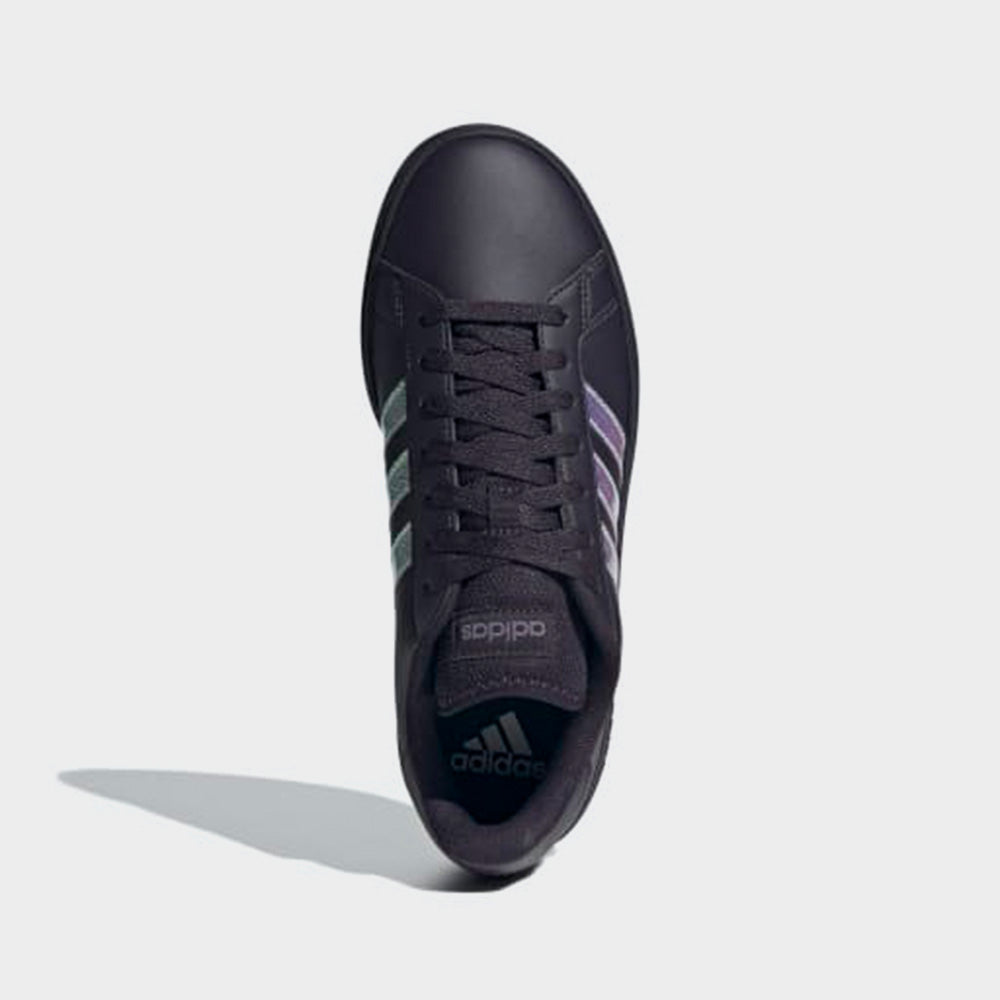 Adidas Womens Grand Court Bace 2.0 Sneakers Black
