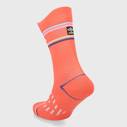Umbro Running  crew socks pack of 3 Orange
