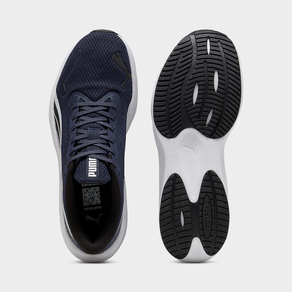 Puma Mens Pounce Lite Running Shoes Navy - Main Image