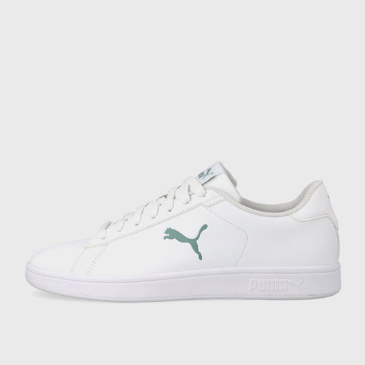 PUMA MENS Smash 3.0 Cat Sneakers WHITE