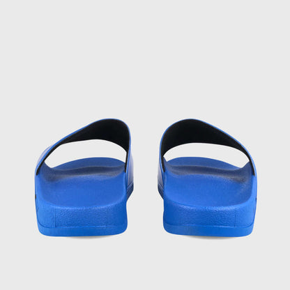 Umbro Mens Triple Logo Slides Blue