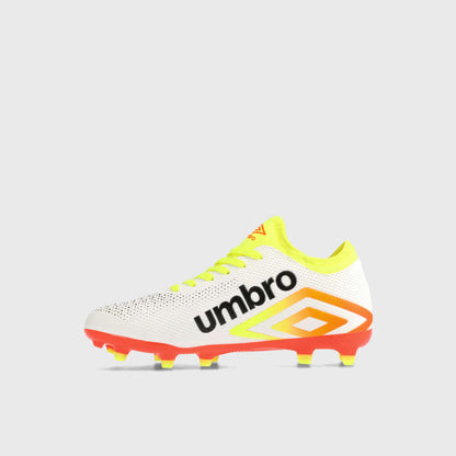 Umbro Mens Aurora III Football Boots White