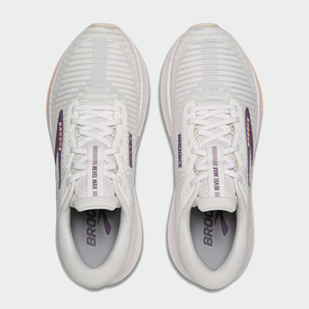 Brooks Womens Revel Max Running Shoe White