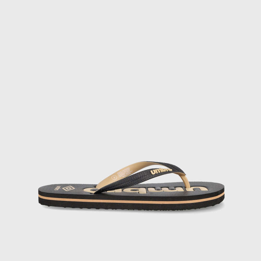 Umbro Youth Emboss Thong Sandals Black