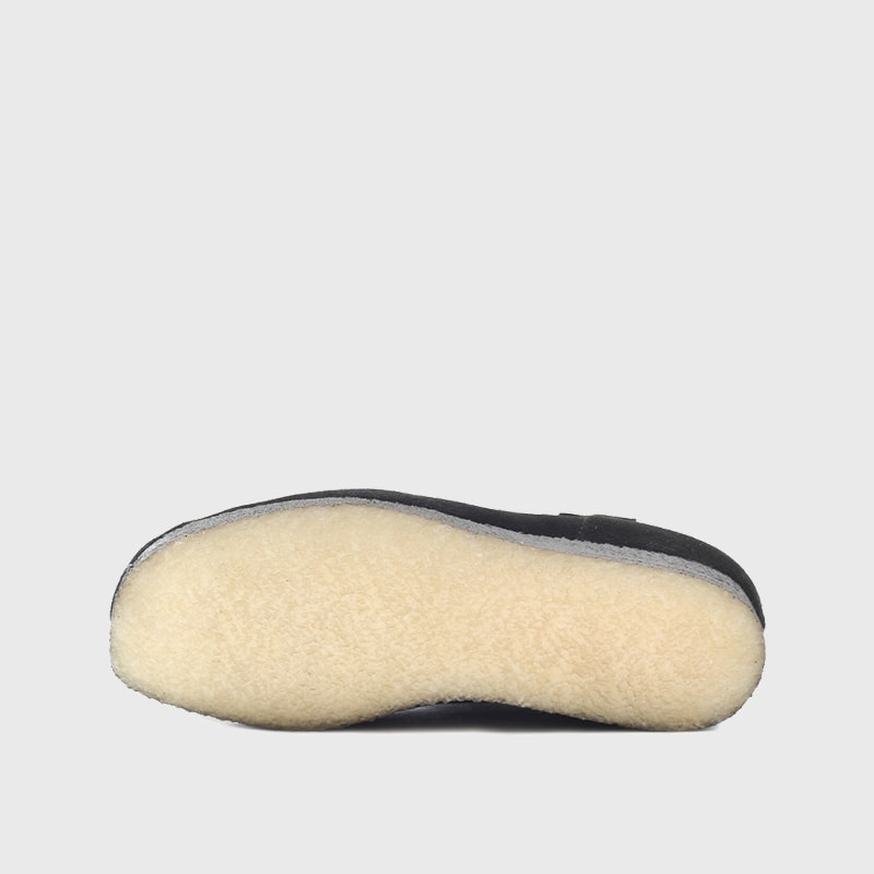 Grasshopper Youth Suede Softee Moccasins Black