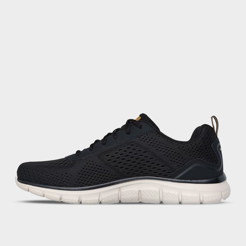 Skechers Mens Track Sneakers Black