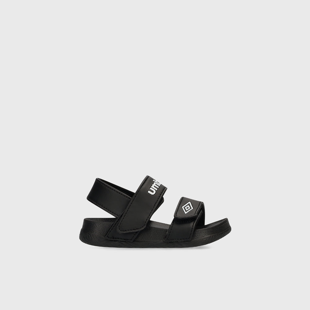 Umbro Infants Embossed Strap Sandals Black