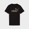 Puma Kids Graphic Animal Tee Black