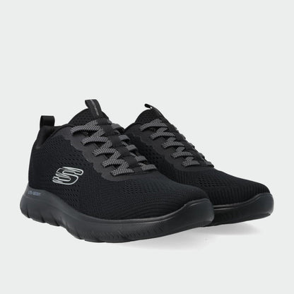 Skechers Mens Summits Sneakers Black