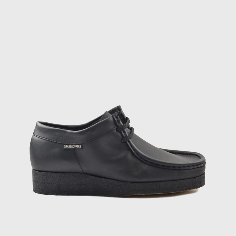 Grasshopper Youth Softee Moccasins Black