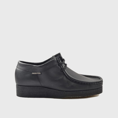 GRASSHOPPER MENS SofTee Moccasins BLACK