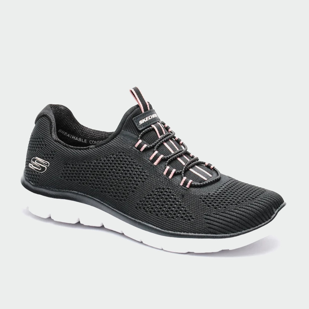 Skechers Womens Summits Sneakers Black