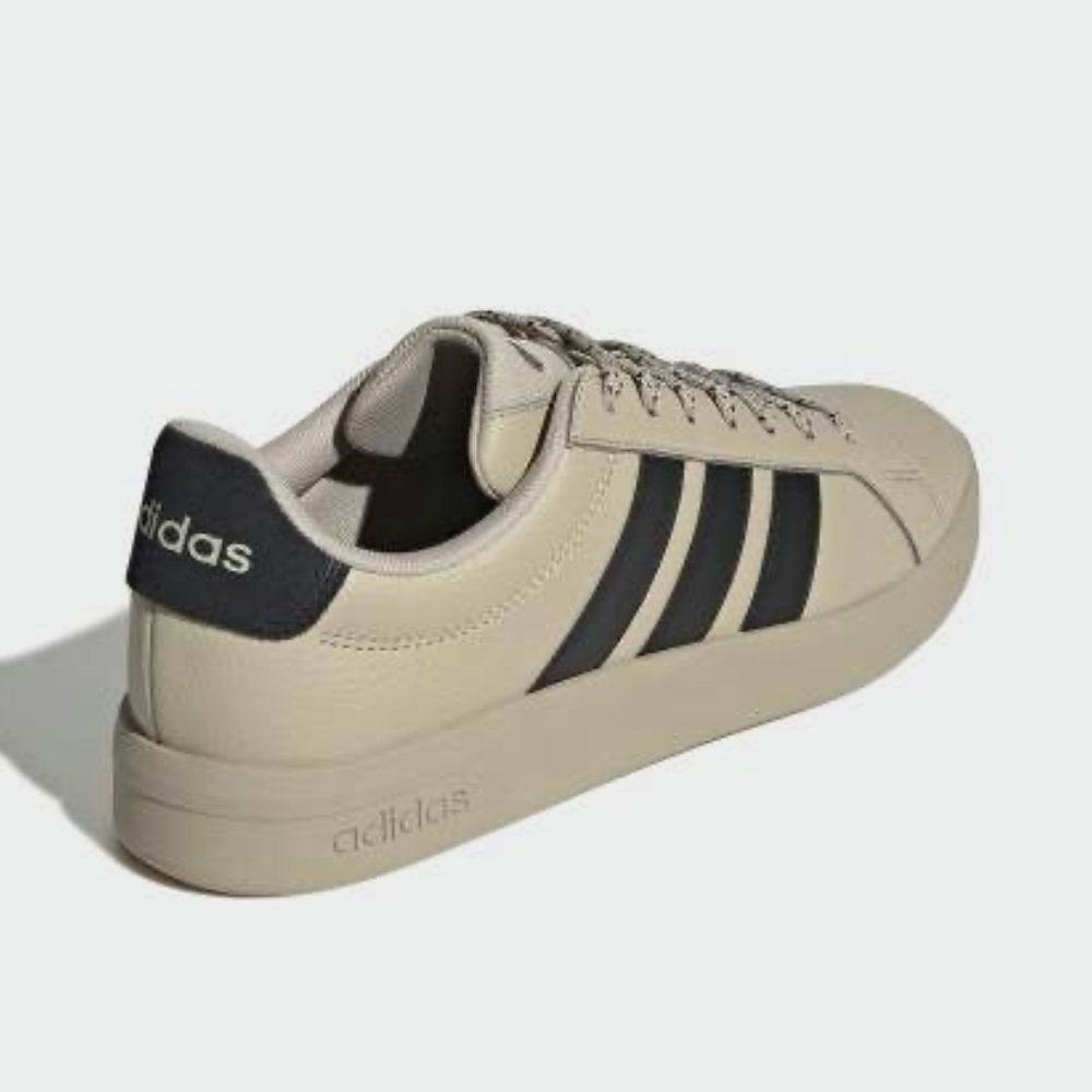 Adidas Mens Grand Court Base 3 Sneakers Brown
