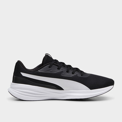 Puma Mens Night Runner V3 Running Shoes Black