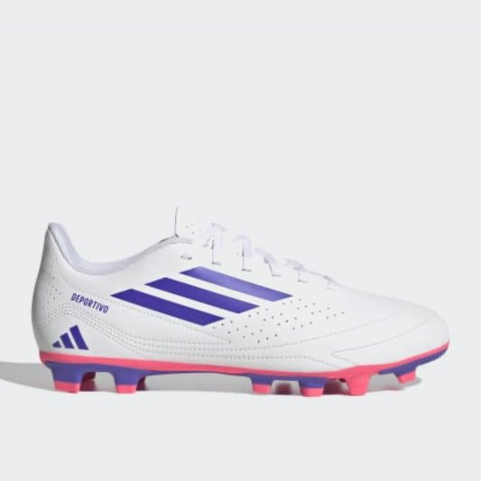 Adidas Mens Deporivo III FxG Football Shoes White