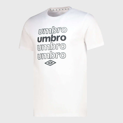 Umbro Mens Leo Tee White