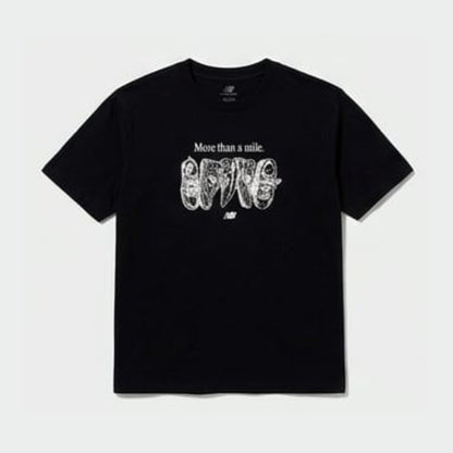 New Balance MENS Miler T-Shirt Black