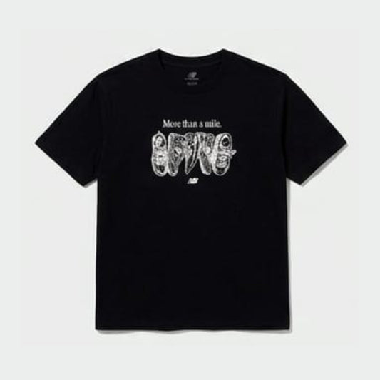 New Balance MENS Miler T-Shirt Black
