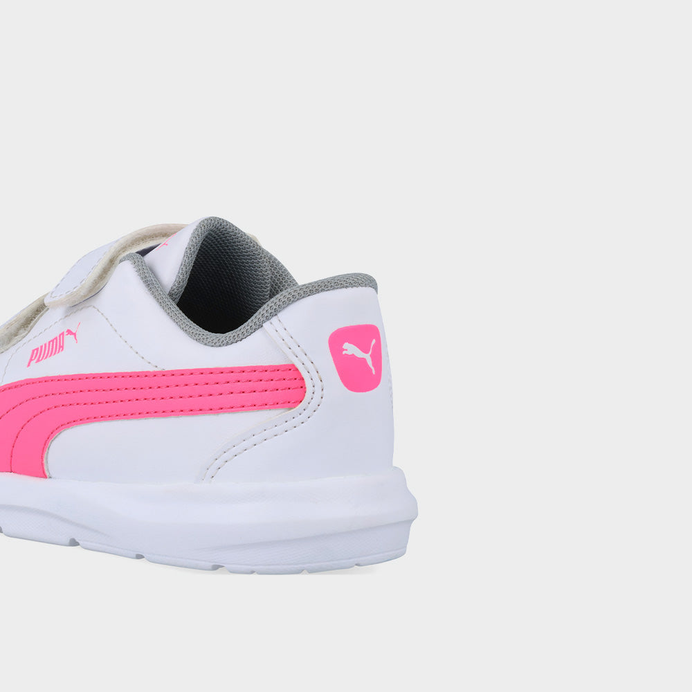 Puma Girls Evolve Court V PS Sneakers White