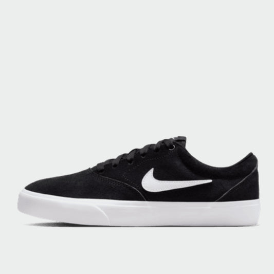 NIKE WOMENS Charge Suede Sneakers BLACK