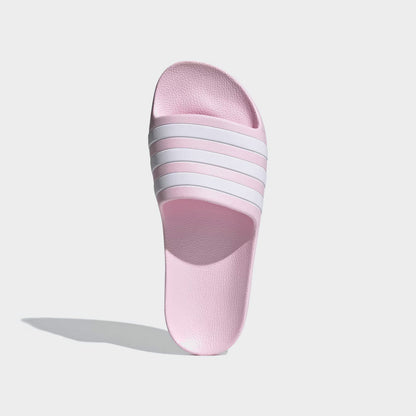 Adidas Girls Adilette Aqua Slides Pink