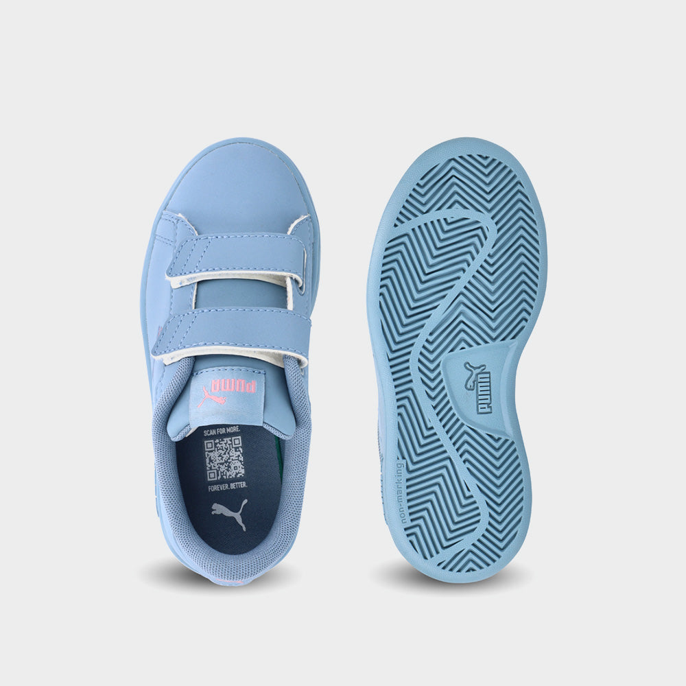 Puma Kids Smash Buck 3.0 Cat Sneakers Blue
