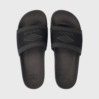 Umbro Youth Mesh Insert Slide Black