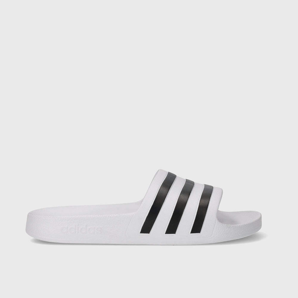 Adidas Unisex Adilette Aqua Slides White