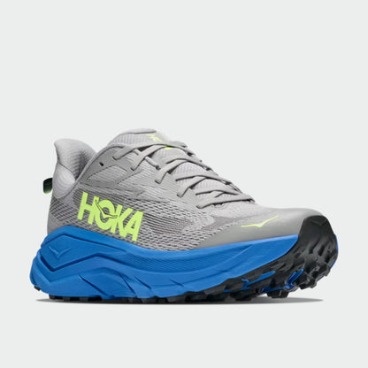 Hoka Mens Challenger 8 Trail Running Shoes Grey