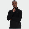 HI-TEC MENS Mens Tech Quater Zip BLACK