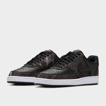 NIKE WOMENS Court Vision Low sneakers BLACK