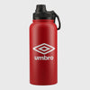 Umbro Aluminium Water Bottle Red