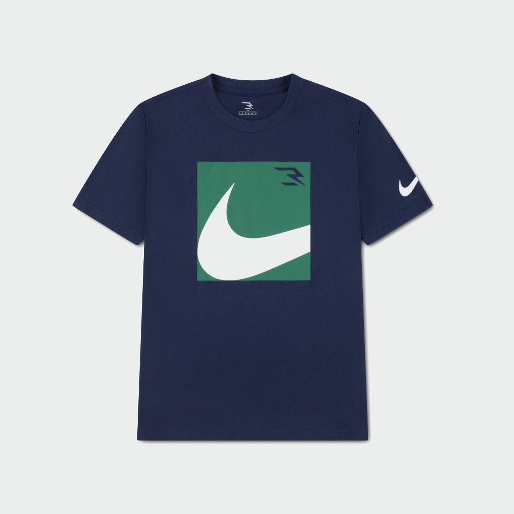 Nike 3Brand Boxed Swoosh Tee Blue