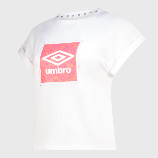UMBRO WOMENS Matilda Tee WHITE