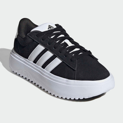 Adidas Womens Grand Court Platform Black