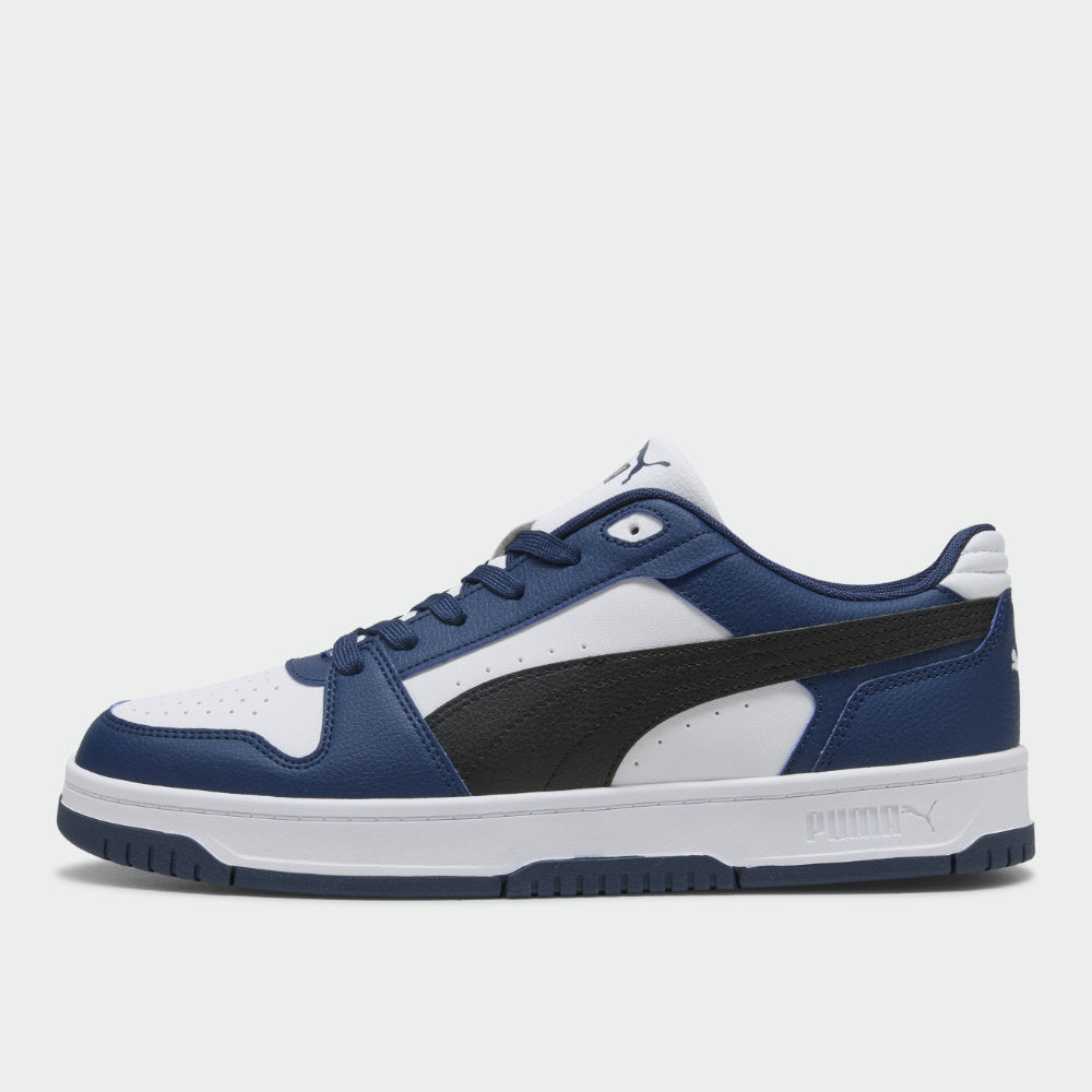 Puma Mens Rebound Slam Lo Sneakers Blue