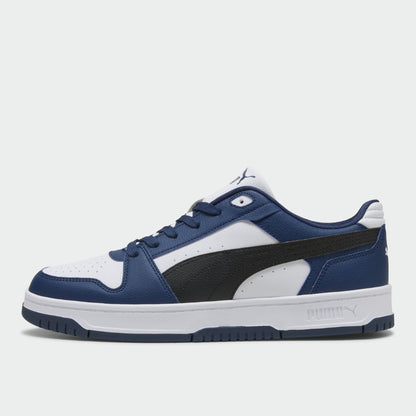 Puma Mens Rebound Slam Lo Sneakers Blue
