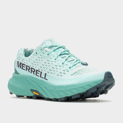 Merrell Womens Agility Peak 5 Trail Running Shoes Blue