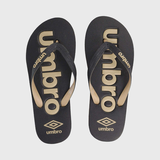 Umbro Youth Emboss Thong Sandals Black