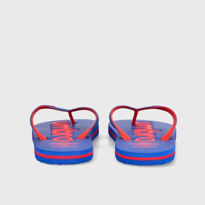 Umbro Mens Emboss Thong Sandals Blue