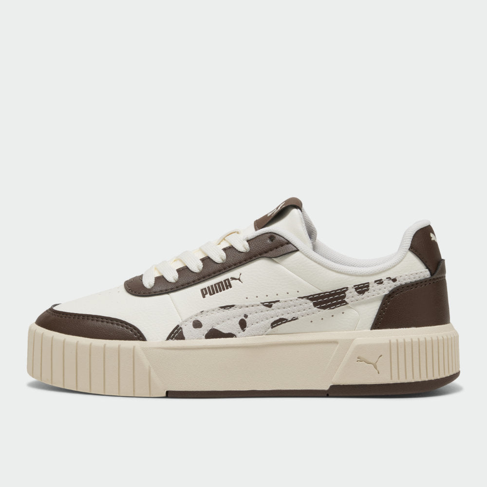 Puma Womens Carina Mia Wild Sneakers Brown