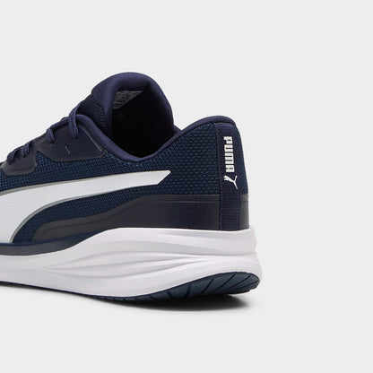 Puma Mens Night Runner V3 Running Shoes Blue