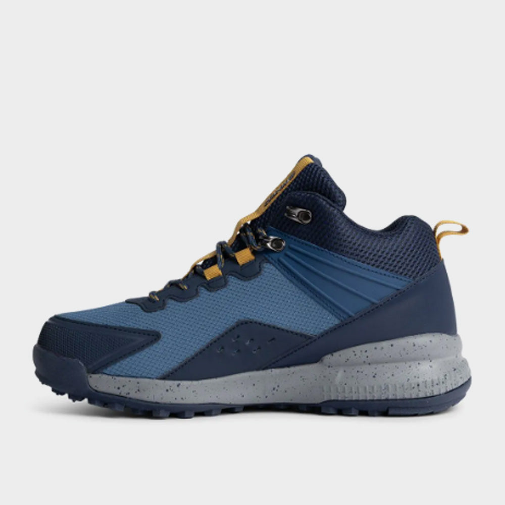 Hi-Tec Mens Glacier Mid Hiking Shoes Blue