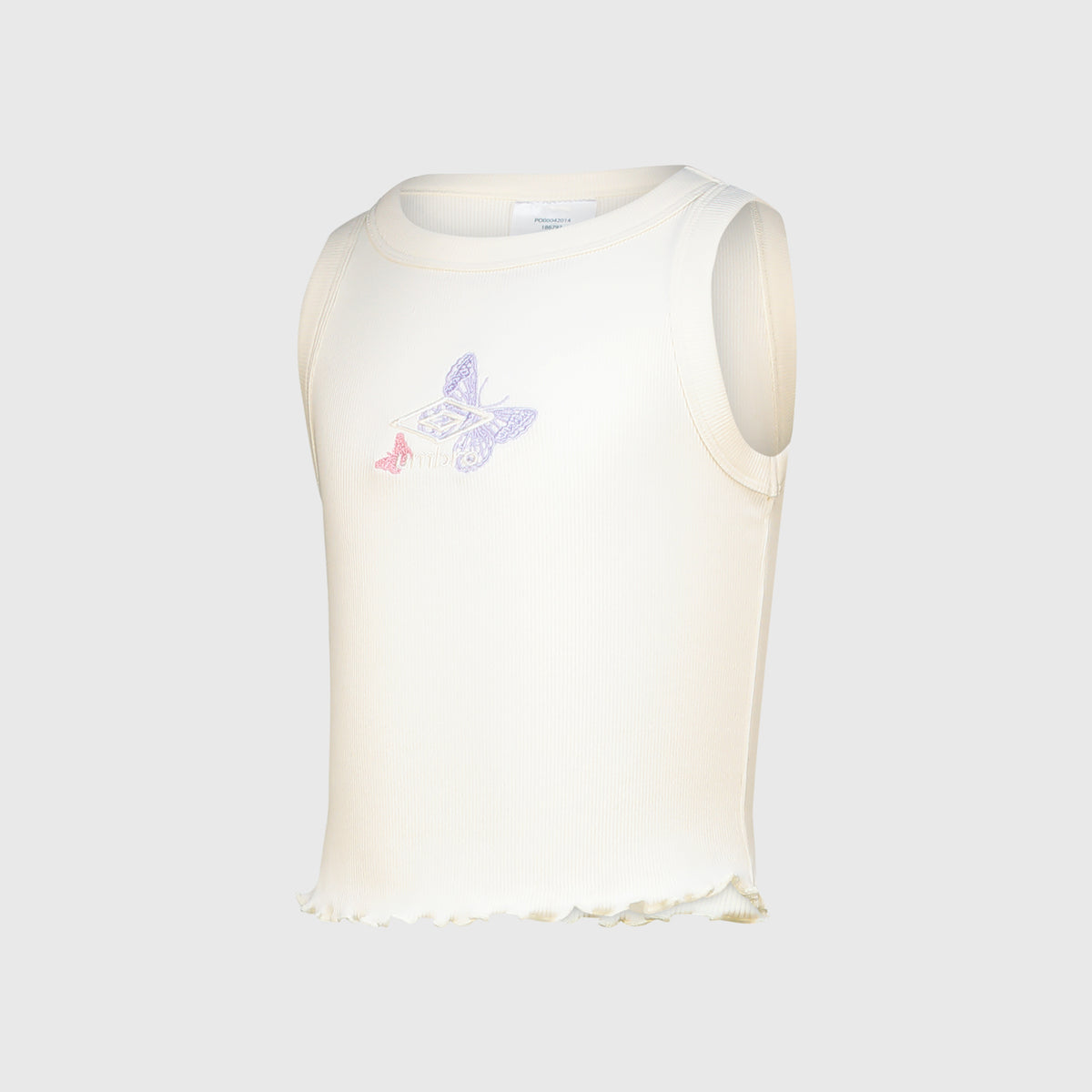 Umbro Girls Keesha Rib Tank Beige