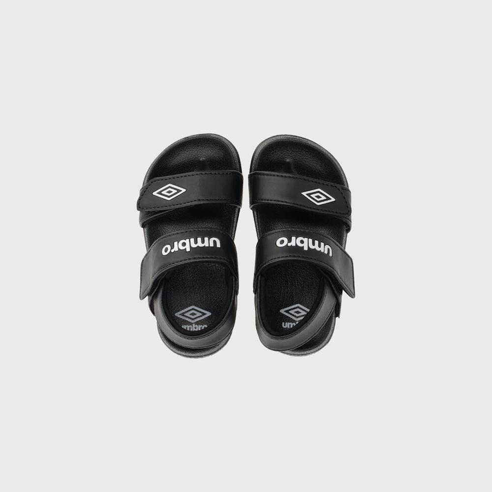 Umbro Infants Embossed Strap Sandals Black