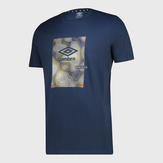 UMBRO MENS Contour Tee BLUE