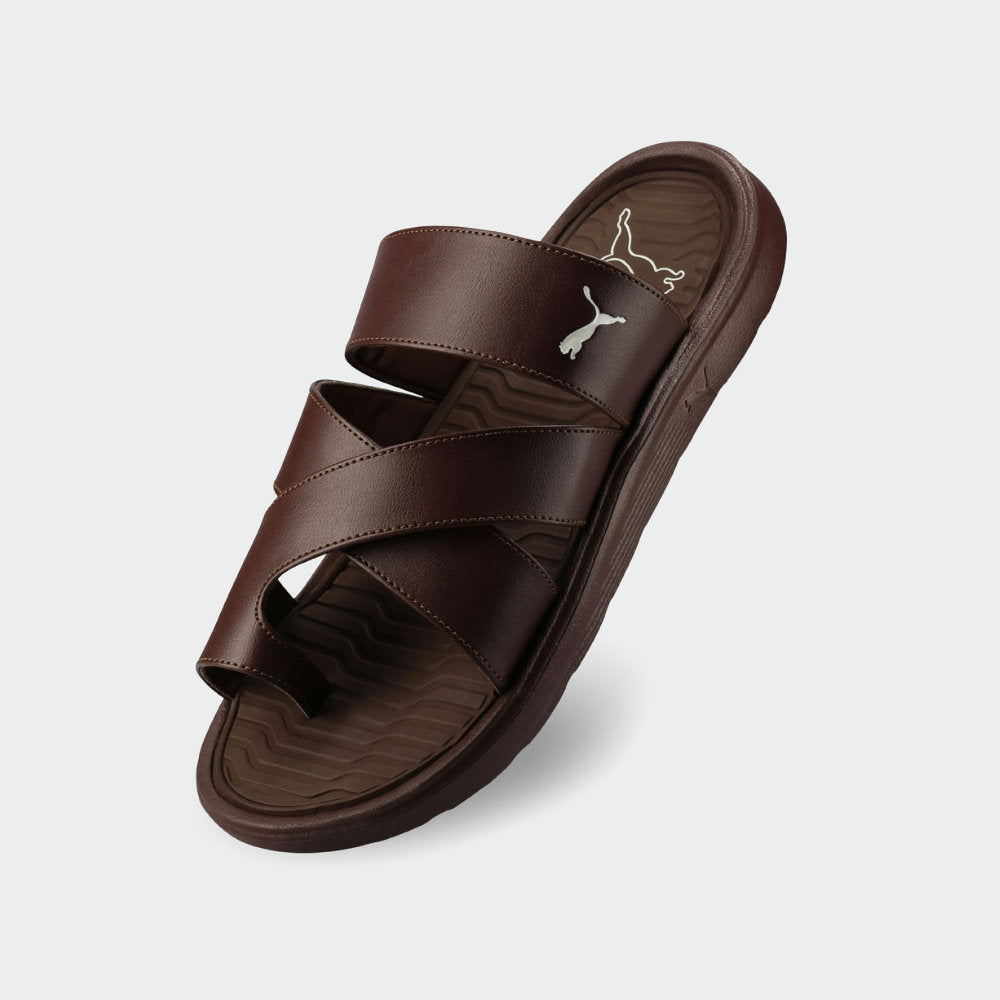 Puma Mens Blazecat TW Slide Brown