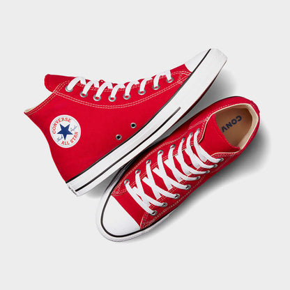 Converse Mens Chuck Taylor All Star High Top sneakers Red