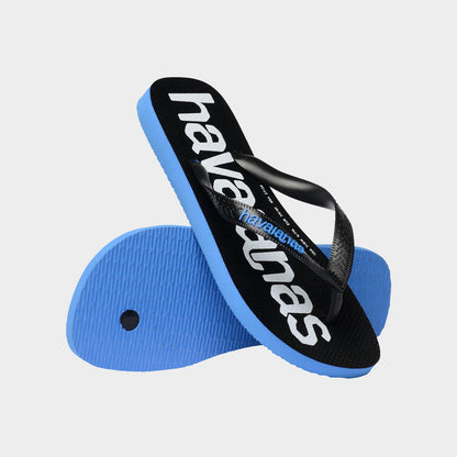 Havaianas Top Logo Mania Thong Sandals Black